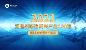 喜报！lehu国际乐虎官网下载股份获评“2021福建战略性新兴产业100强”